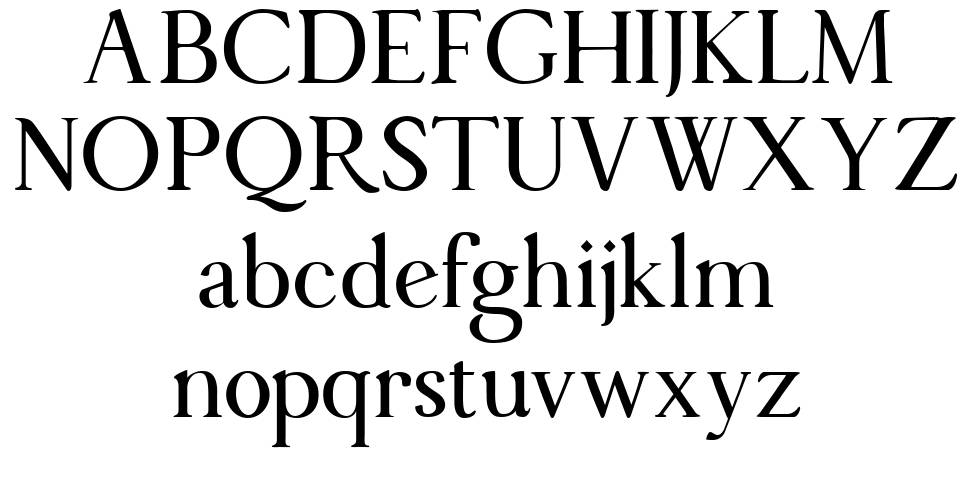 Monteros 字形 标本