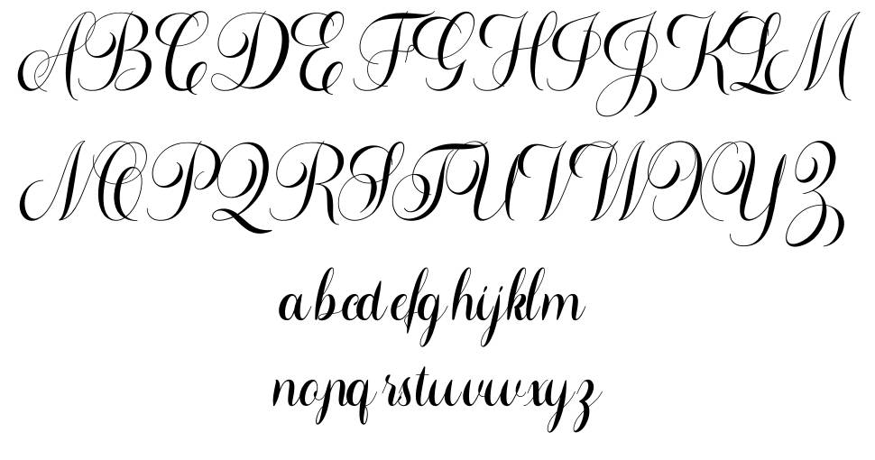Montheylin font