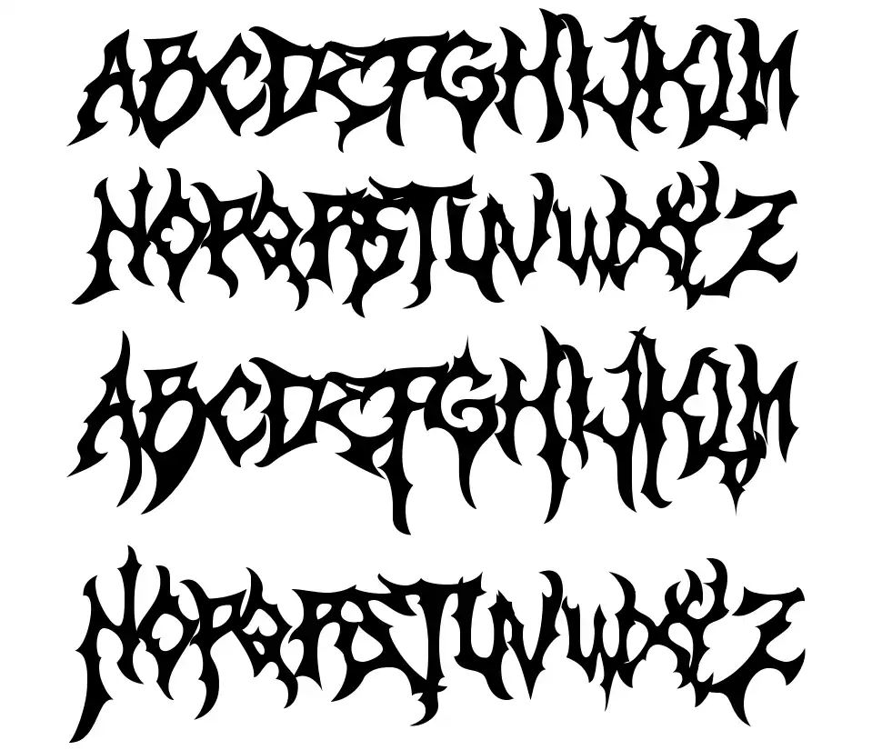 Monumentalfont specimens
