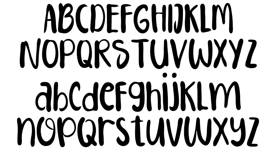 Moodboosterfont specimens