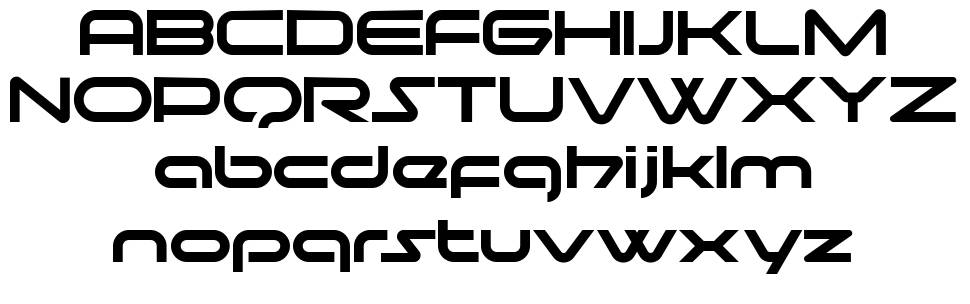 Moonhouse font specimens
