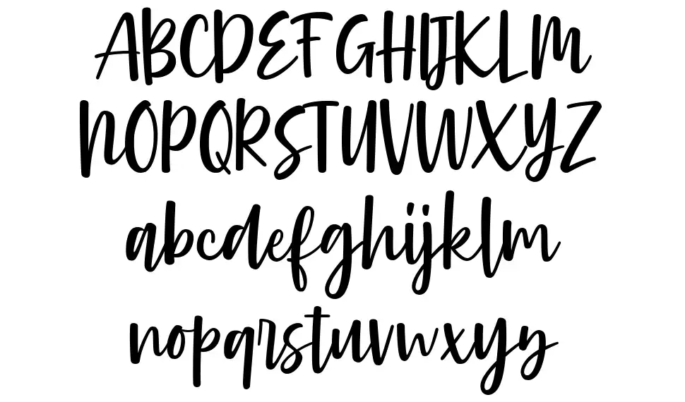 Moonlight Sonata Font By Typehand Studio Fontriver