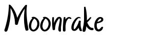 Moonrake font