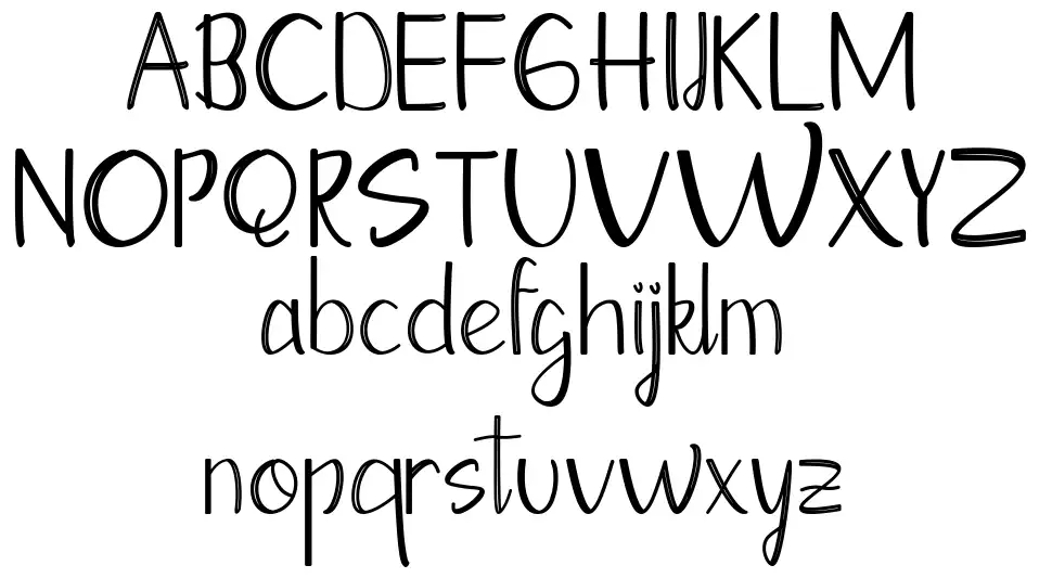 Moontea Familyfont specimens