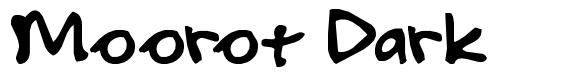 Moorot Dark шрифт