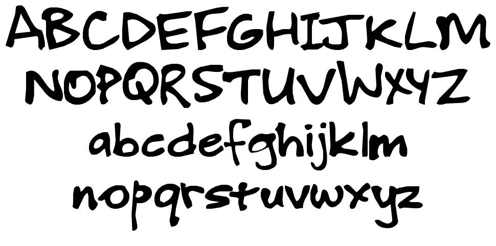 Moorot Dark font Örnekler
