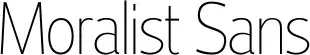 Moralist Sans