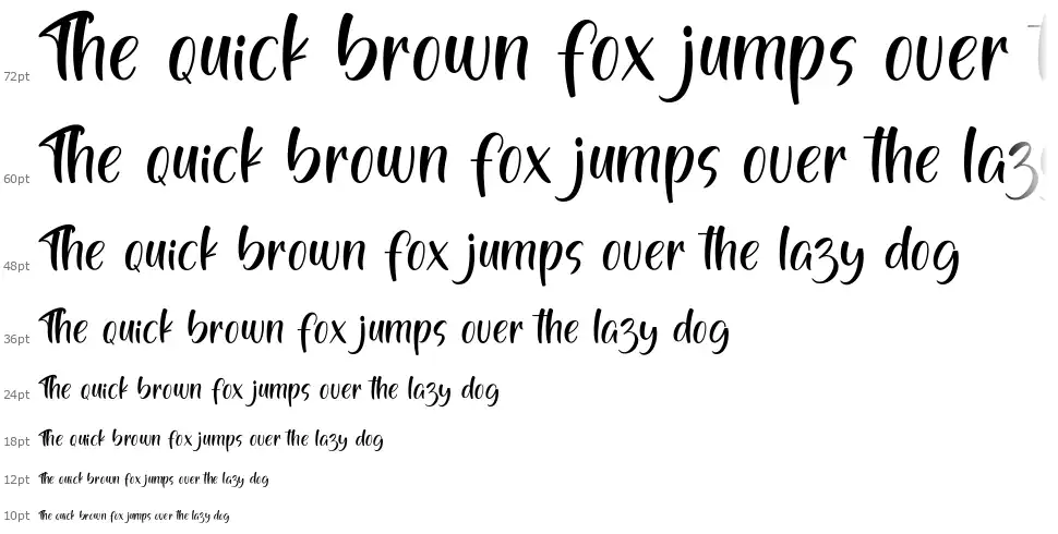 More Pepperfont waterfall
