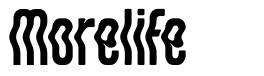 Morelife шрифт