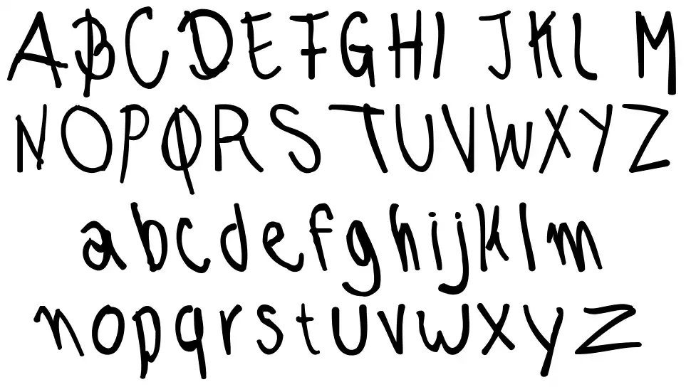 Morena font specimens