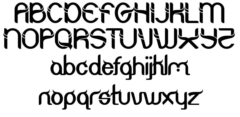 Morgana font specimens