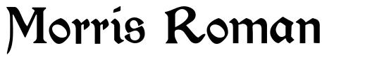 Morris Roman шрифт