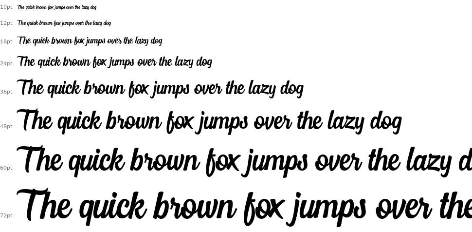 Mostley Script font Şelale