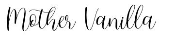 Mother Vanilla шрифт