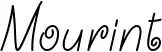 Mourint