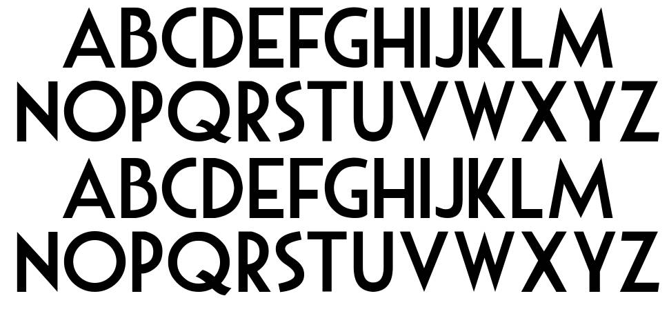 Mouse Deco font Örnekler