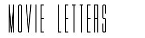 Movie Letters font