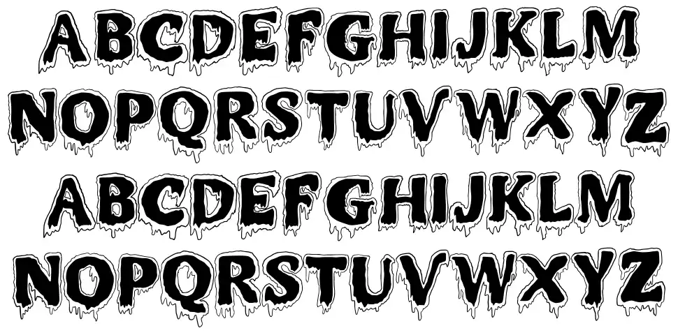 Mr.Monstar font specimens