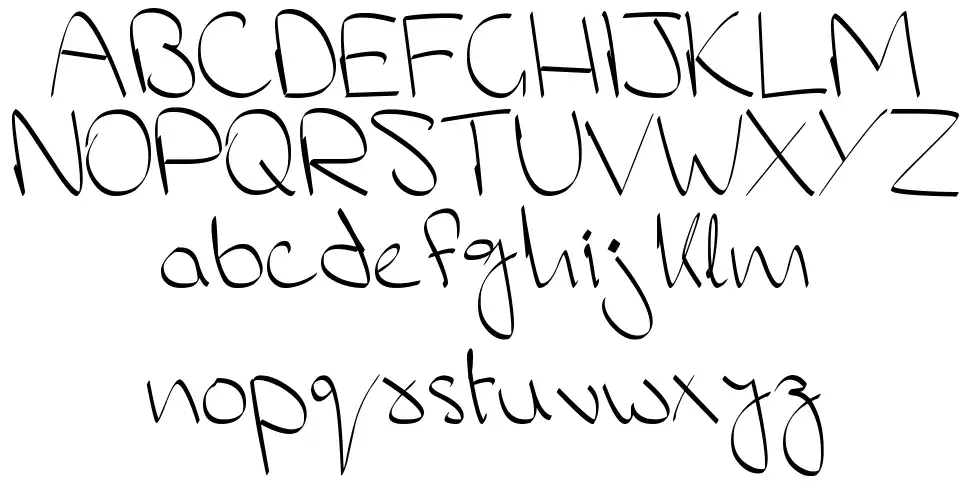 M's Handfont specimens