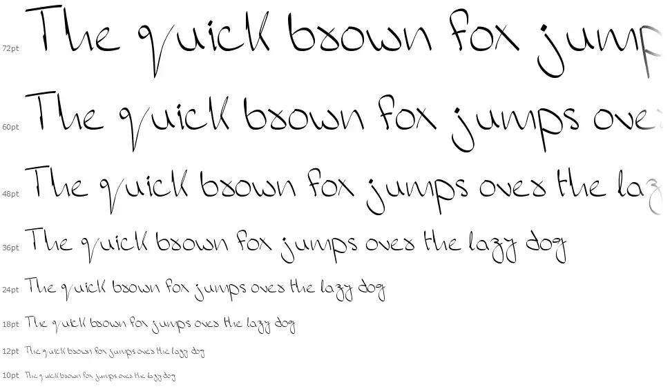M's Handfont waterfall