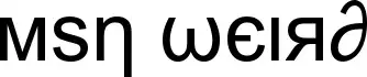 Msn Weird
