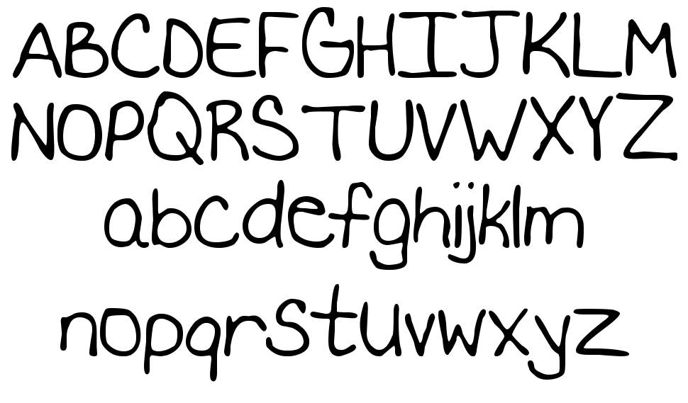 MTF Becki font Örnekler
