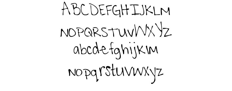 MTF Krystyna font Örnekler