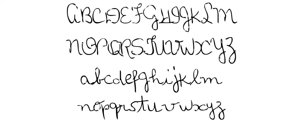 MTF Loli's Handwritingfont specimens