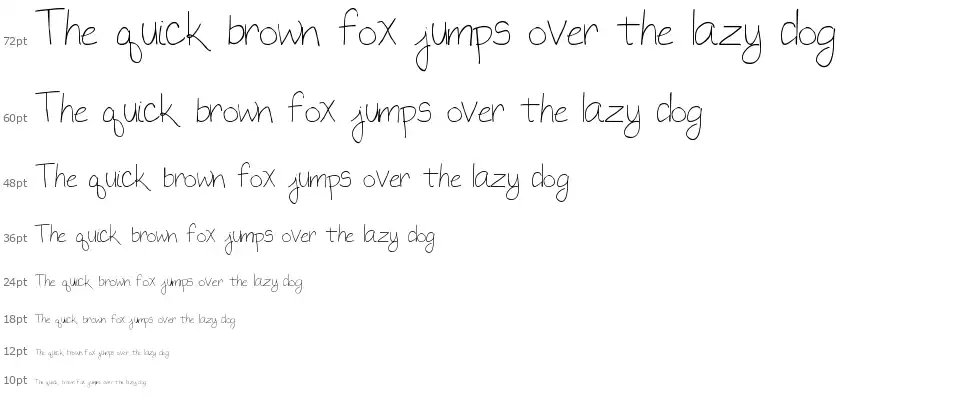 MTF Meganfont waterfall