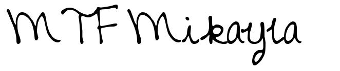 MTF Mikayla font