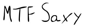 MTF Saxy шрифт