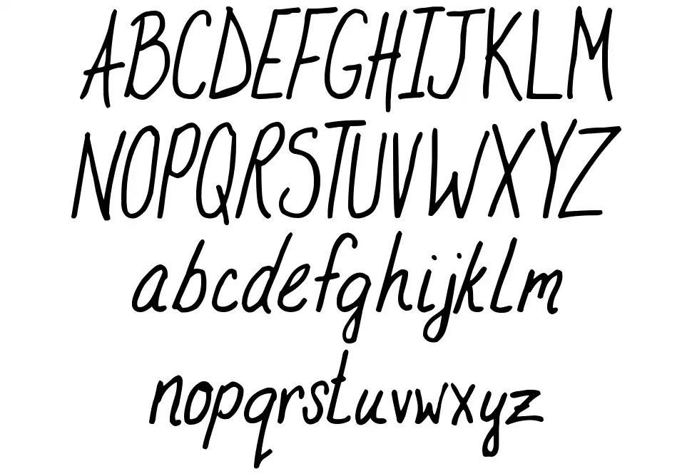 MTF Stampin Rachelfont specimens