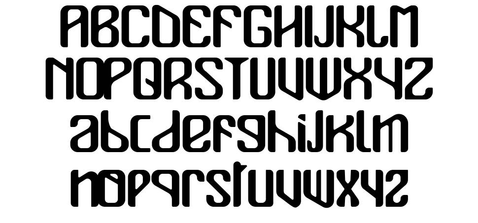 Mualk font specimens