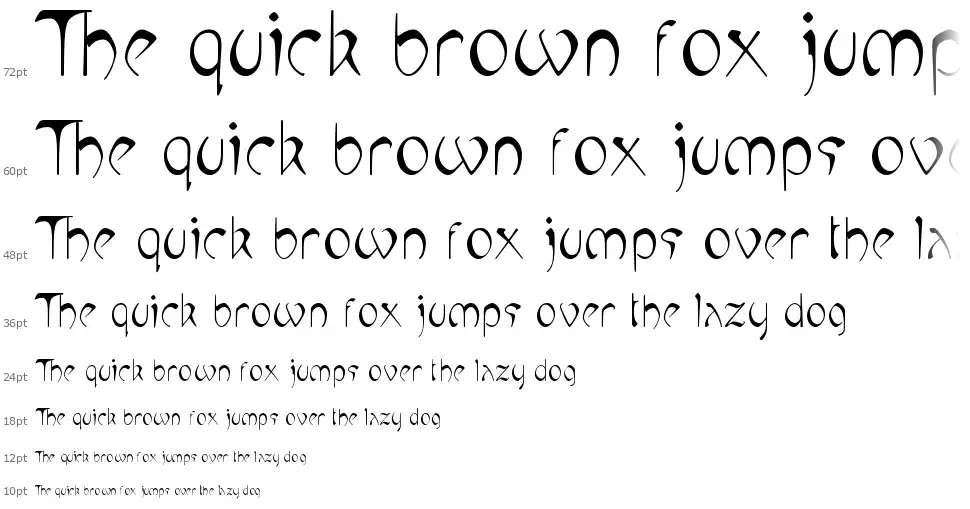 Mucha Likefont waterfall