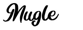 Mugle 字形