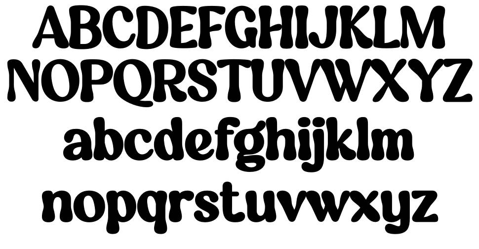 Muloka Kerash font specimens