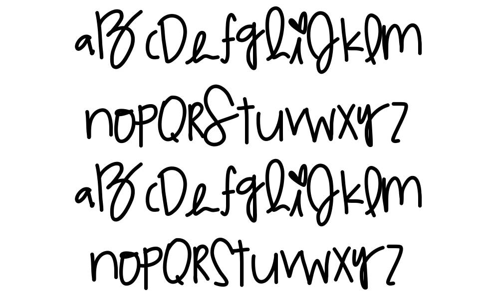 Multicolor Agilitys font Örnekler