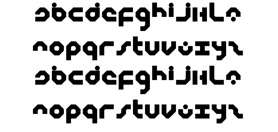 Multiplex písmo Exempláře