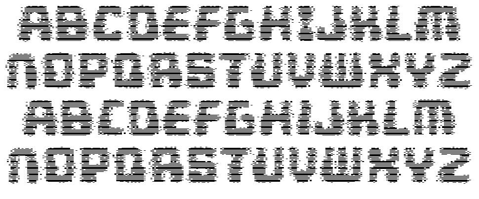 Multivac font Örnekler