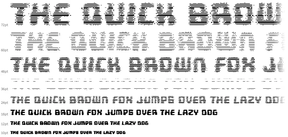 Multivacfont waterfall