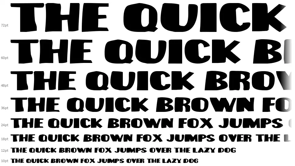 Munster Bash font by Pizzadude FontRiver