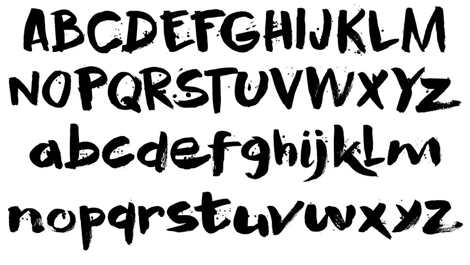 Murasaki font Örnekler