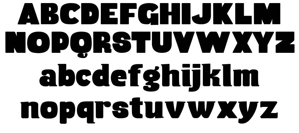 Musa font specimens