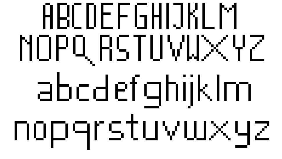 Mushroomfont2 フォント 標本