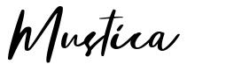 Mustica font