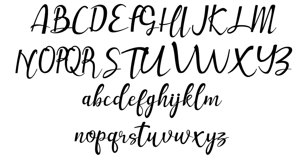Muttungfont specimens