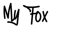 My Fox schriftart
