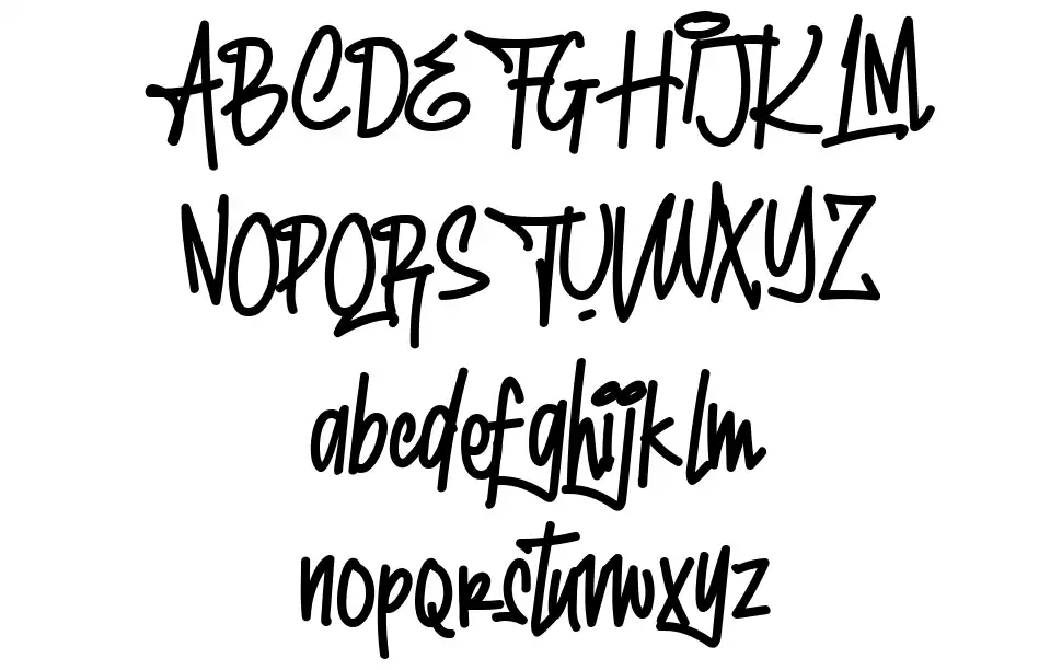 My Fox font Örnekler