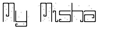 My Misha font