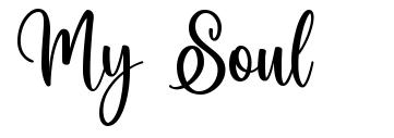 My Soul font